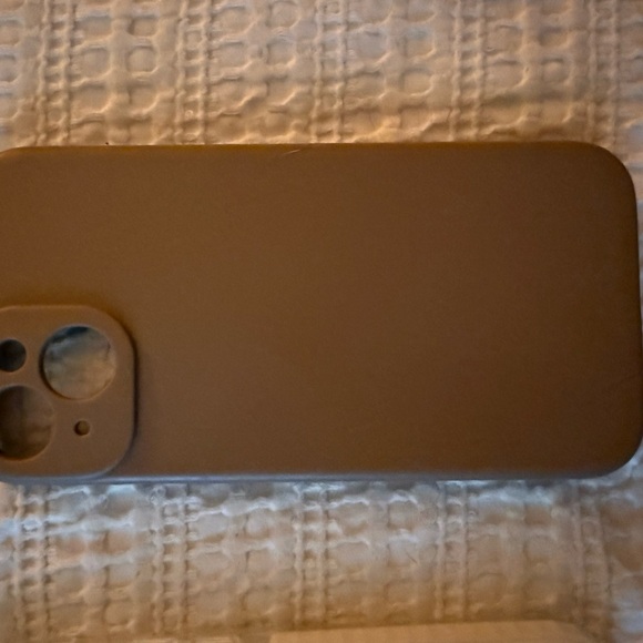 Brown Phone Case and Clear Protective Mag Case - Picture 3 of 4